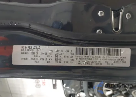 2018 Jeep Compass Trailhawk 4X4 z USA, uszkodzony, nr VIN 3C4NJDDB5JT262722